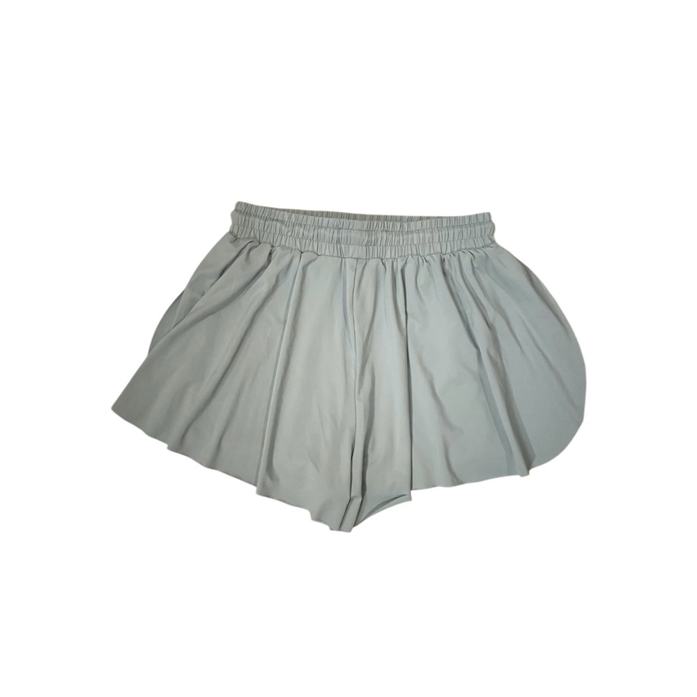 Love Tree Women's Two-in-One Drawstring Active Shorts/Skort Blue Medium - Picture 3 of 5